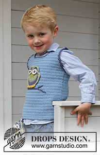 Free patterns - Children Vests  & Tops / DROPS Children 24-11