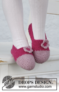 Free patterns - Sokker & Tøfler til barn / DROPS Children 24-18