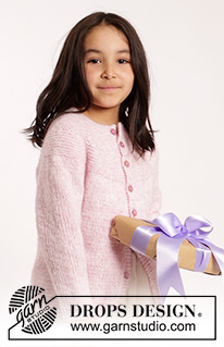 Free patterns - Rozpinane swetry i bolerka dziecięce / DROPS Children 26-12