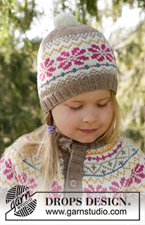 Free patterns - Bonnets Enfant / DROPS Children 27-6