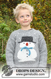 Free patterns - Karácsonyi pulóverek / DROPS Children 30-28