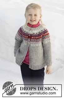 Free patterns - Nordiske jakker & kofter til barn / DROPS Children 32-6