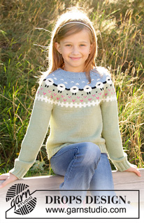 Free patterns - Nordiska tröjor till barn / DROPS Children 34-3