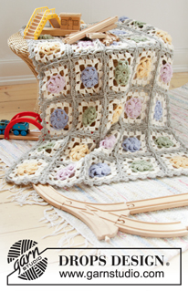 Free patterns - Diversão com Quadrados em Croché / DROPS Children 35-7