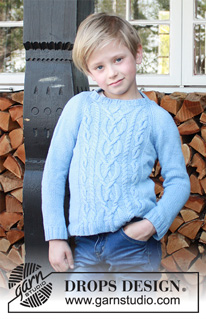 Free patterns - Aran Knitting / DROPS Children 37-12