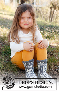 Free patterns - Calze & Pantofole per bambini / DROPS Children 37-4