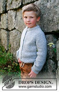 Free patterns - Basic jakker & cardigans til barn / DROPS Children 40-18