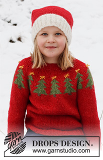 Free patterns - Karácsonyi pulóverek / DROPS Children 41-17