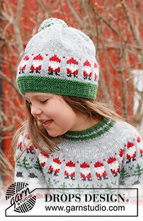 Free patterns - Julmössor till barn / DROPS Children 44-15