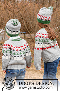 Free patterns - Nordische Jacken für Kinder / DROPS Children 44-17