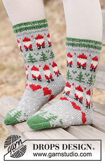 Free patterns - Children Socks & Slippers / DROPS Children 44-20