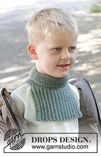 Free patterns - Halstørklæder & Halsvarmere til børn / DROPS Children 47-23