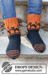 Free patterns - Children Socks & Slippers / DROPS Children 47-29