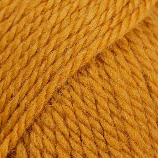 DROPS Alaska uni colour 58, giallo senape