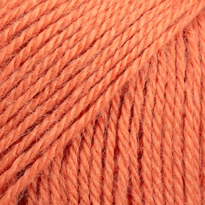 DROPS Alpaca uni colour 2915, støvet orange