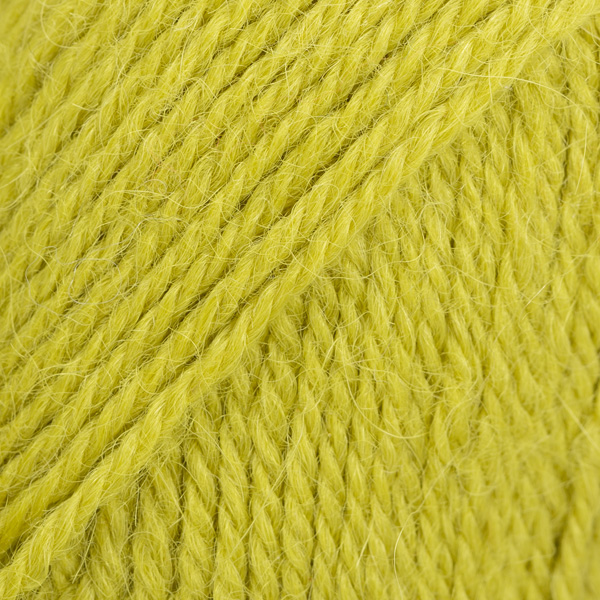 DROPS Alpaca uni colour 2916, sterk lime