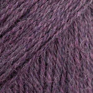 DROPS Alpaca mix 9023, temná fialová