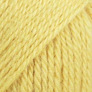 DROPS Alpaca uni colour 9028, citronová