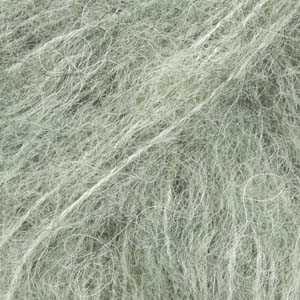DROPS Brushed Alpaca Silk uni colour 21, salvie grønn