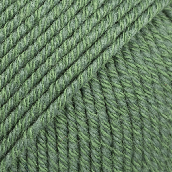 DROPS Cotton Merino uni colour 11, zelená