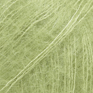 DROPS Kid-Silk uni colour 18, eplegrønn
