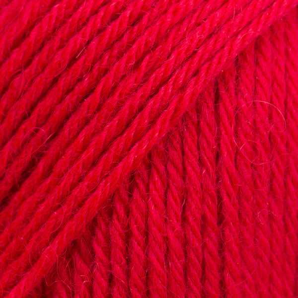 DROPS Nord uni colour 14, rojo